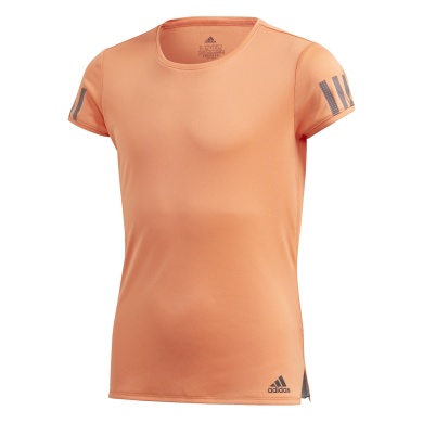 adidas Shirt Club 3 Stripes orange Girls